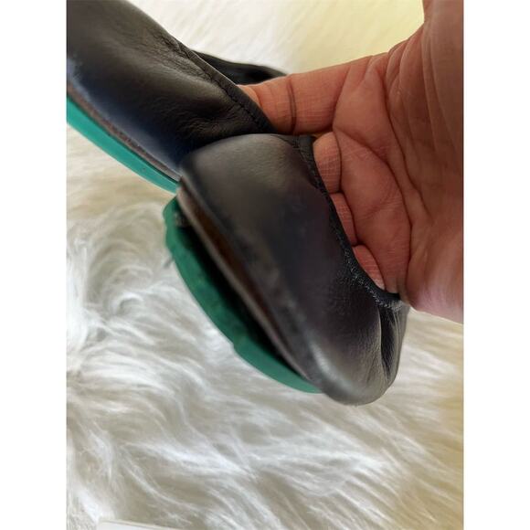 Tieks Women's Navy Blue Leather Ballet Flats Size 8 Casual Slip On Shoes *READ* - Picture 6 of 15